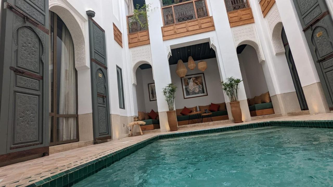 Riad Jardin Des Sens & Spa Marrakesh Bagian luar foto