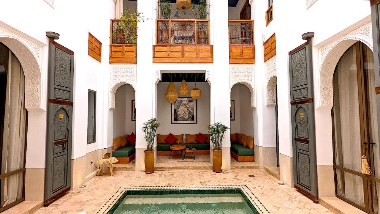 Riad Jardin Des Sens & Spa Marrakesh Bagian luar foto