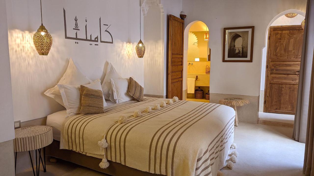 Riad Jardin Des Sens & Spa Marrakesh Bagian luar foto