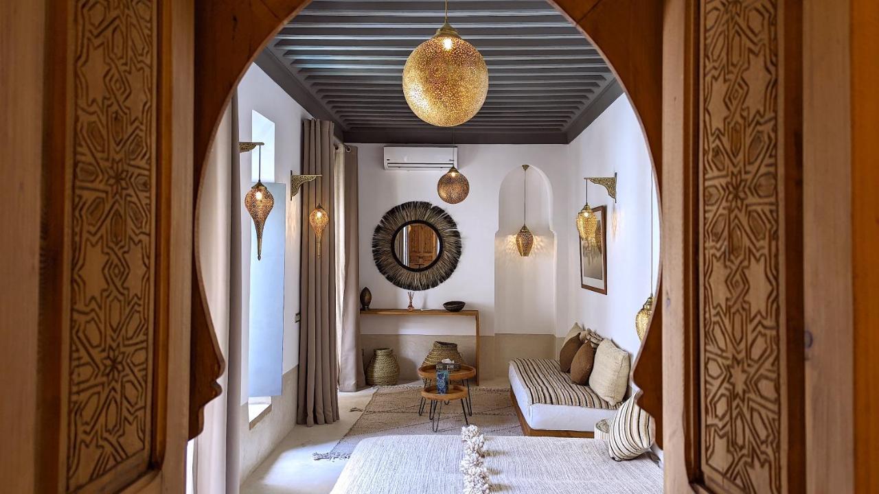 Riad Jardin Des Sens & Spa Marrakesh Bagian luar foto