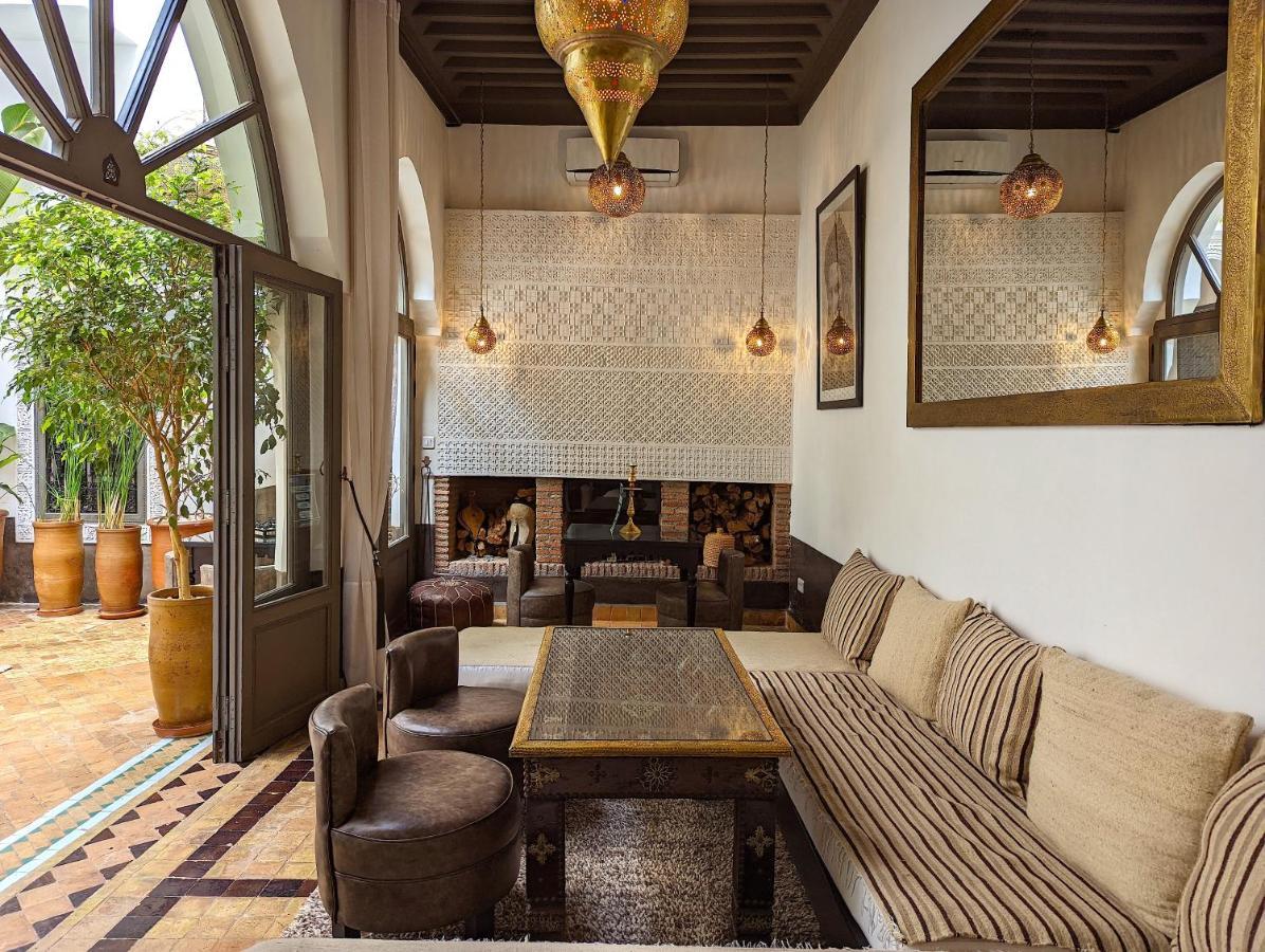 Riad Jardin Des Sens & Spa Marrakesh Bagian luar foto