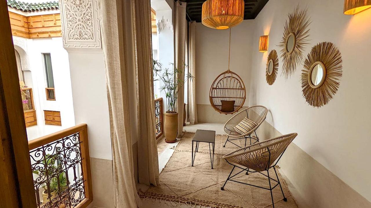 Riad Jardin Des Sens & Spa Marrakesh Bagian luar foto