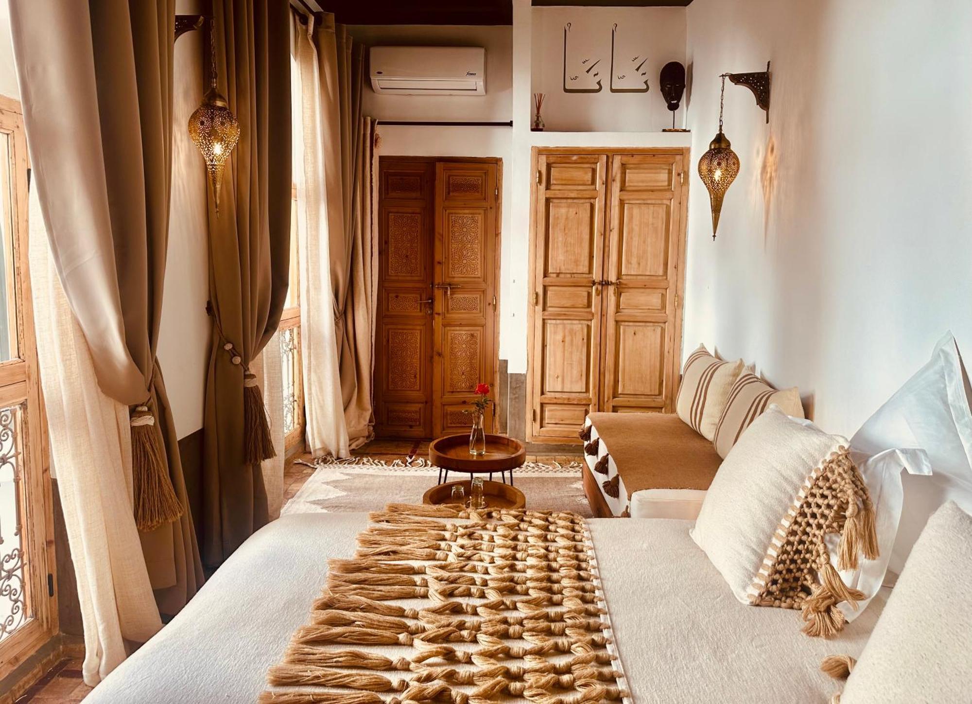 Riad Jardin Des Sens & Spa Marrakesh Bagian luar foto
