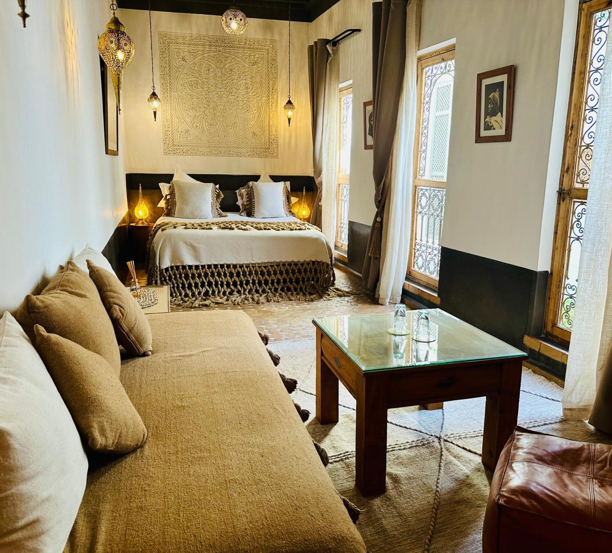 Riad Jardin Des Sens & Spa Marrakesh Bagian luar foto