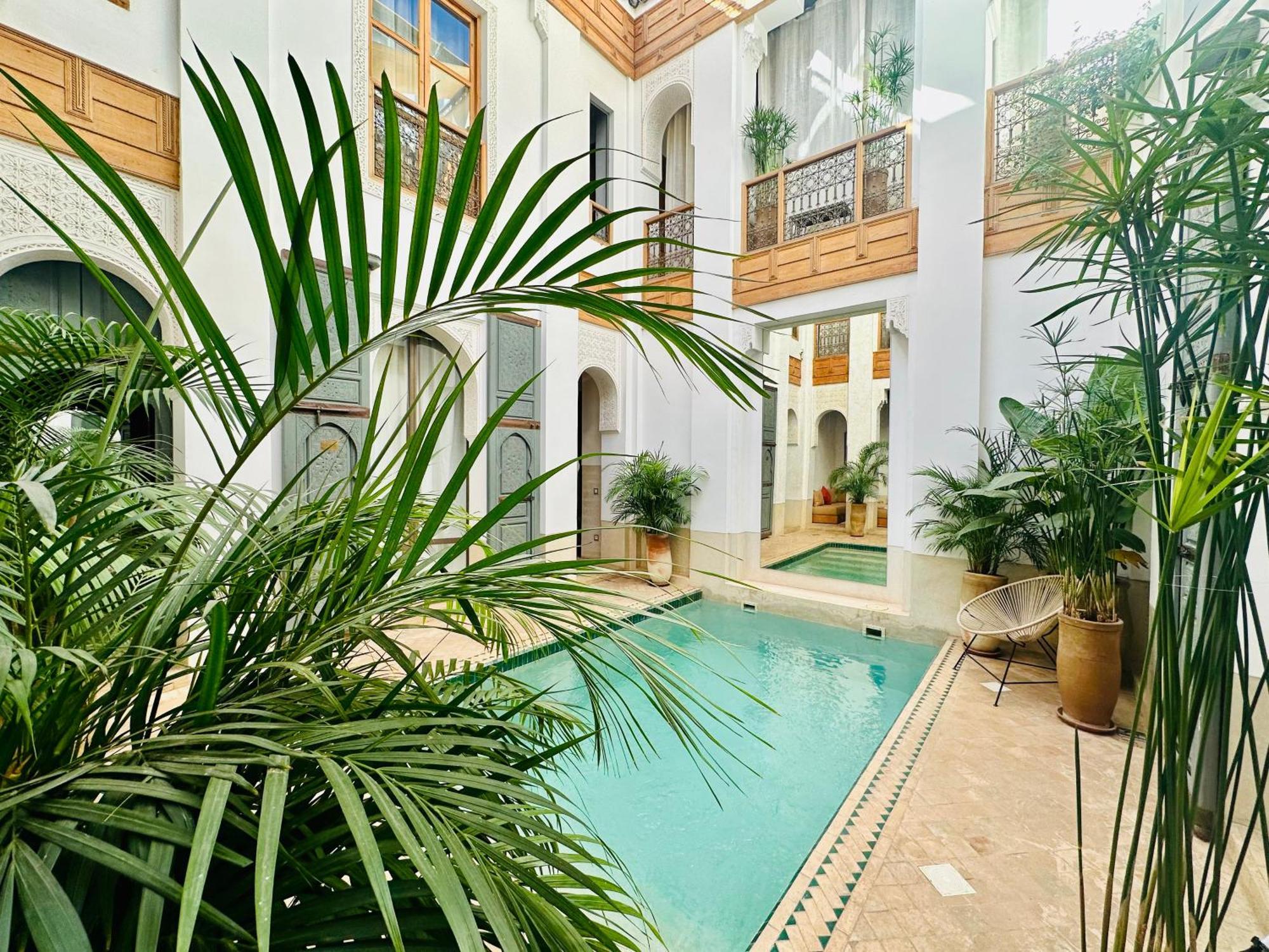 Riad Jardin Des Sens & Spa Marrakesh Bagian luar foto